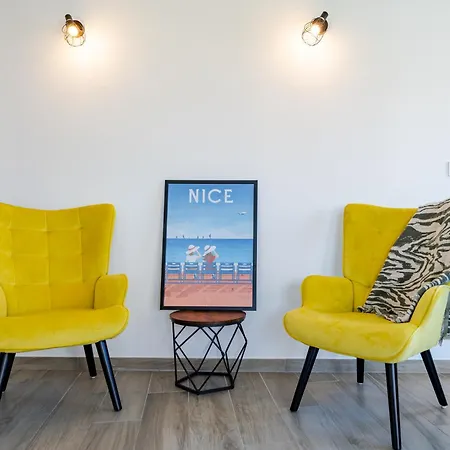 Apartment Confortable 2 Pieces 54 M2 Proche De La Mer Nice